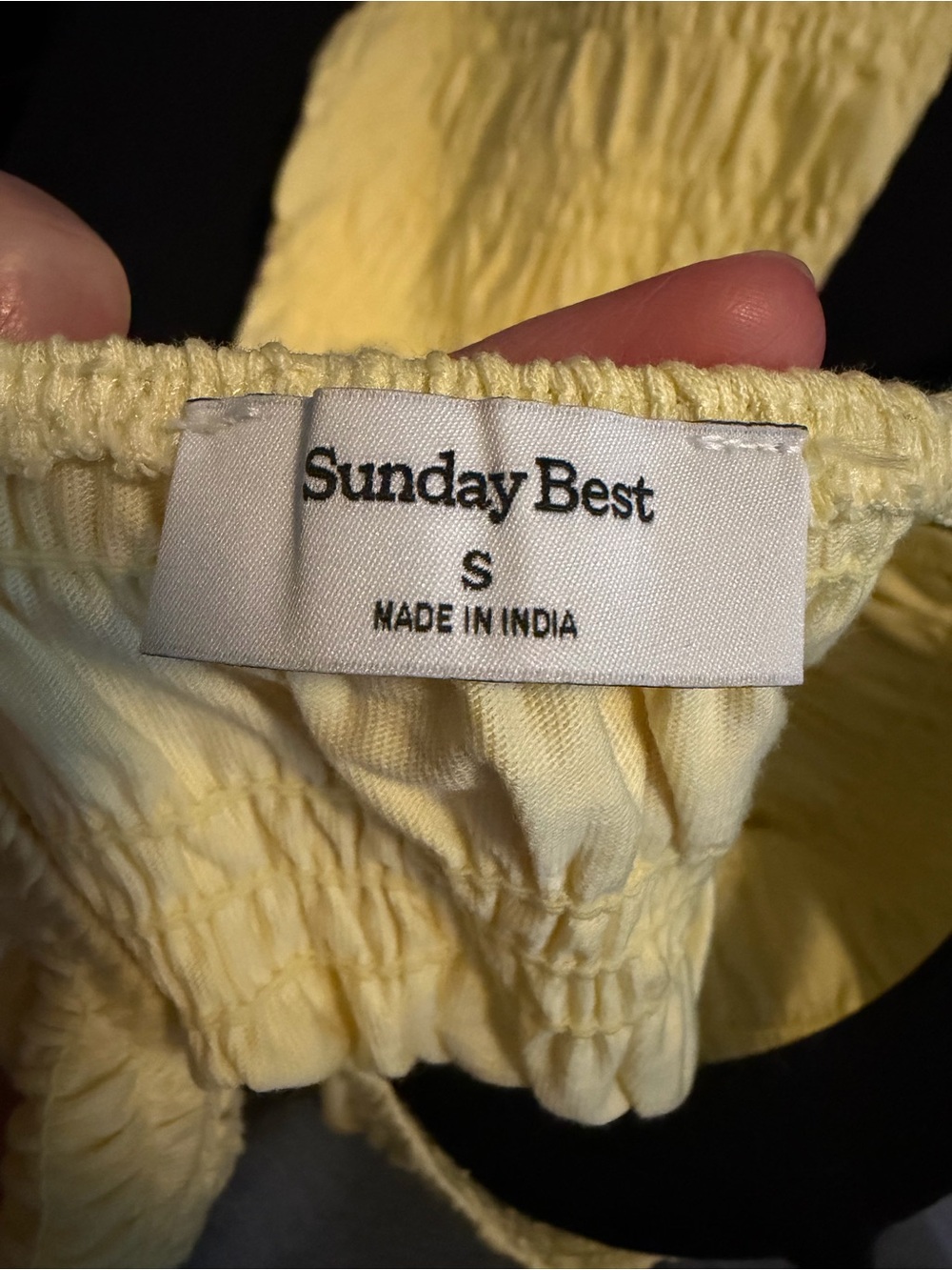 Butter Yellow Aritzia Top by Sunday Best - Picture 2 of 4